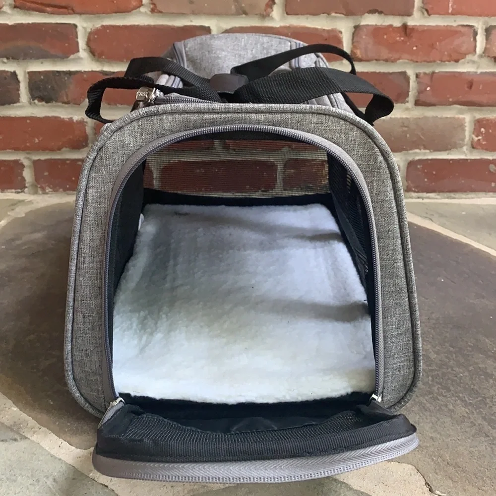 Sherpa Element Gray Dog Carrier